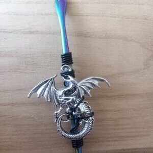 Wax Carving Tool, Dab Tool, Dabber Dabbing Wand, Handmade Wire Wrapped Wand